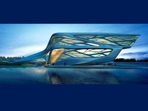 قرار است مرکز فرهنگی - هنری ابوظبی یا همان لوور اعراب این شکلی باشد