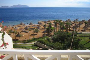 نمايي از بندر شرم الشيخ