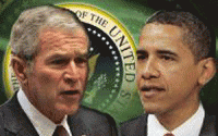 بوش و اوباما