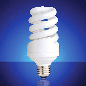 صرفه جویی در مصرف برق با لامپ کم مصرف