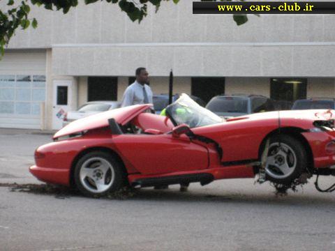 عکس:گرانترین خودروهای جهان پس از تصادف!