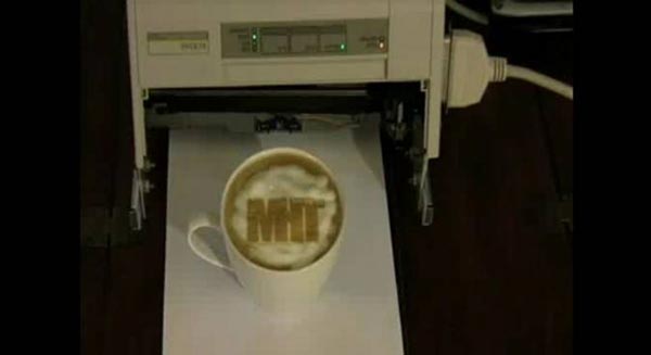 چاپ (پرینت) روی قهوه