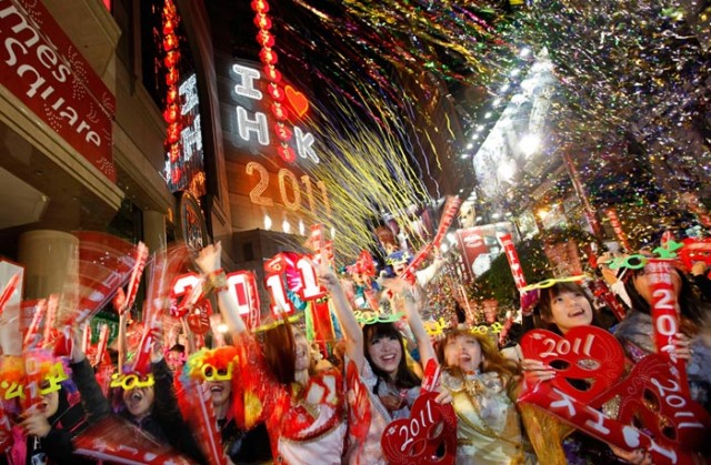 جشن سال نو 2011 در گوشه کنار جهان (عکس) www.TAFRIHI.com