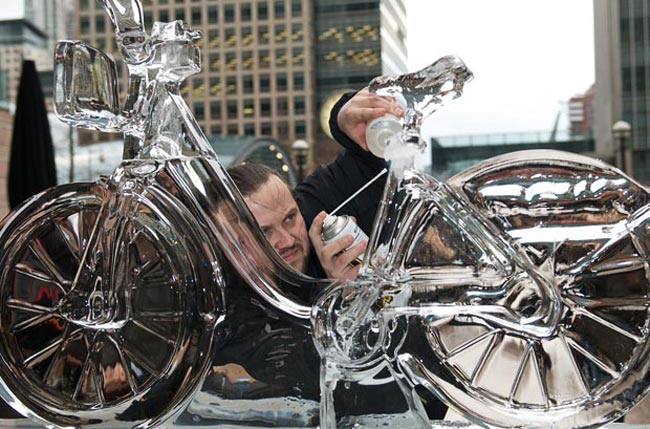 دوچرخه یخی