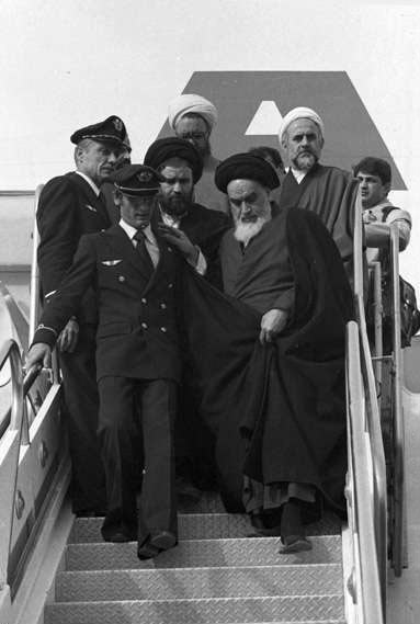 عکس های ورود امام خمینی به ایران