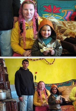 در اتفاقی نادر، زن 23ساله جوان ترین مادربزرگ دنیا شد!! + عکس