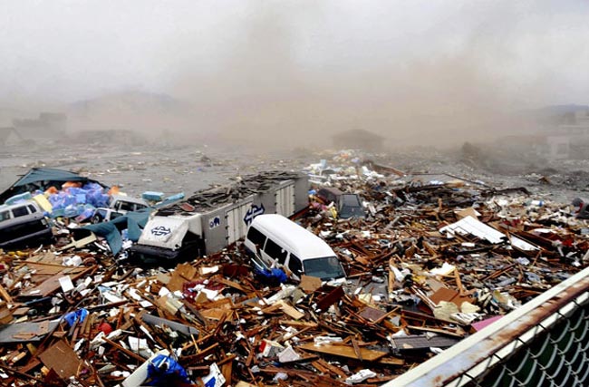 زلزله و سونامي مهيب ژاپن