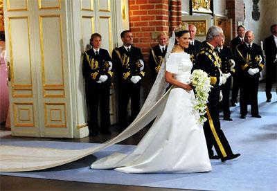 ازدواج ملکه آینده سوئد (+ عکس)  - takmahfel.com