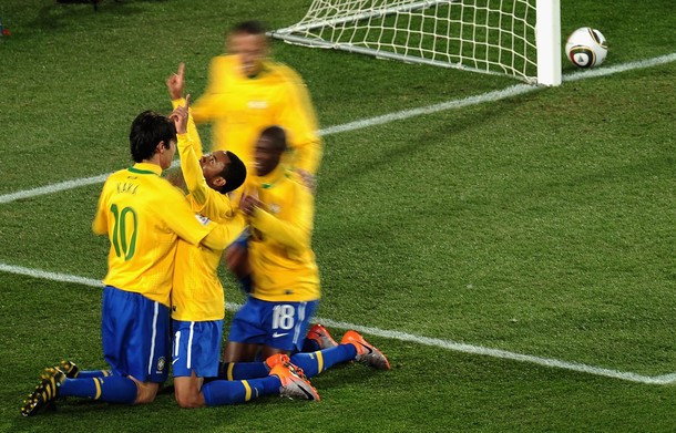 برزیل 3 - شیلی 0 (گزارش تصویری) www.TAFRIHI.com جام جهانی 2010