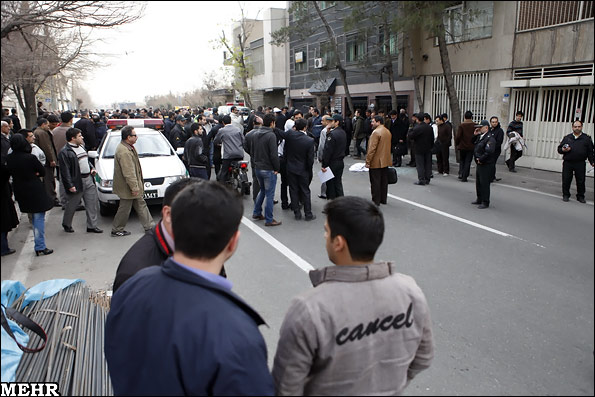 انفجار تروریستی در تهران