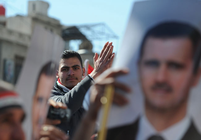 حامیان بشار اسد