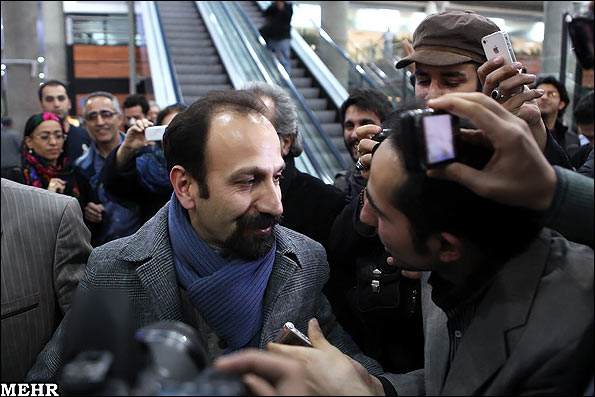 بازگشت اصغر فرهادی از جشنواره فیلم اسکار