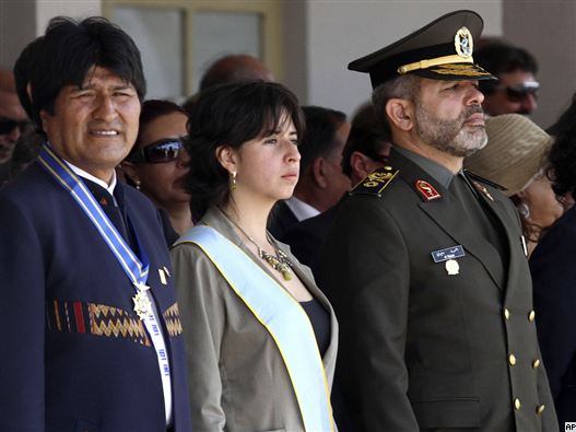 وزیران دفاع ایران و بولیوی