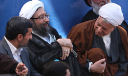 هاشمی و احمدی نژاد