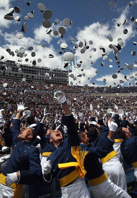 دانشجویان آكادمی نیروی هوایی آمریكا