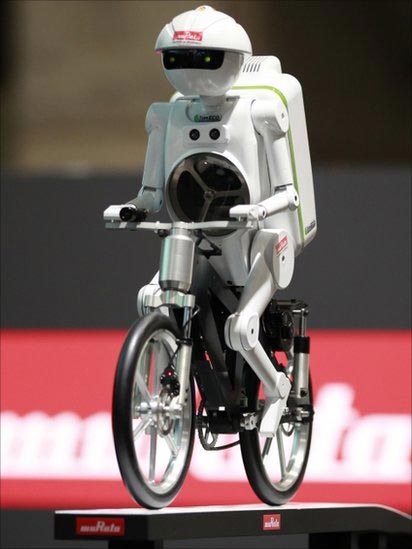روبات دوچرخه سوار