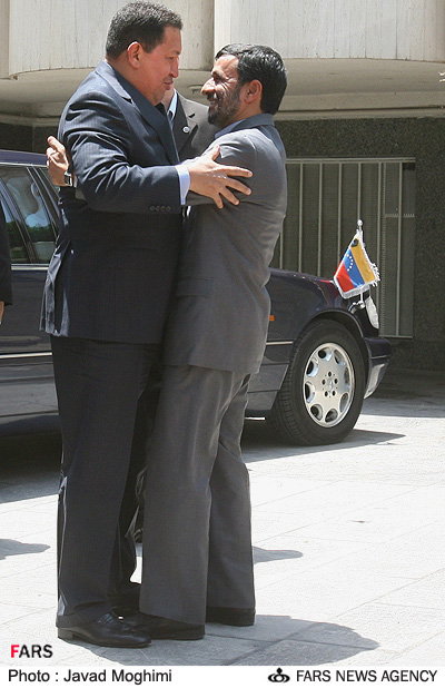 احمدی نژاد و چاوز