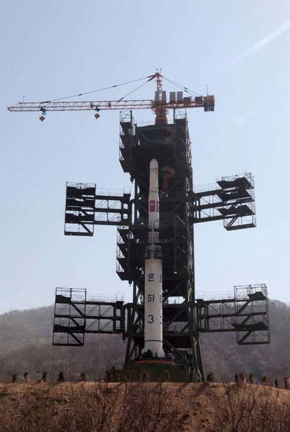 راکت ماهواره بر کره شمالی