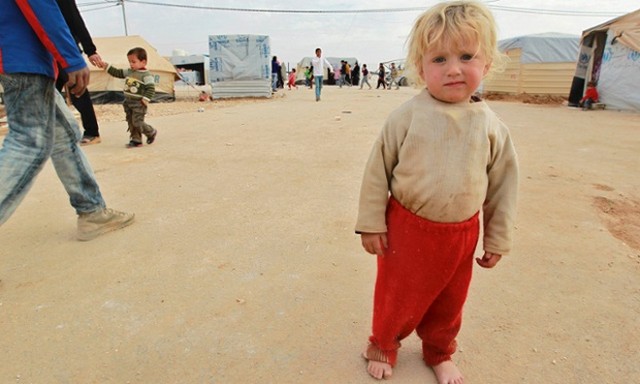 اردوگاه آوارگان سوری در اردن