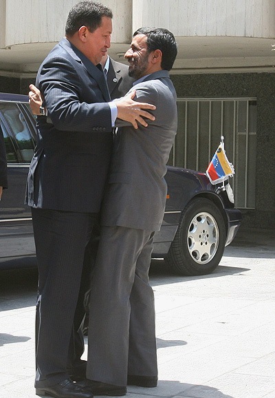 احمدی نژاد و چاوز