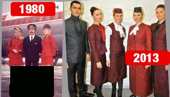 جنجال لباس جدید مهمانداران ترکیش ایر / این لباس ها ما را به یاد “حریم سلطان” ميبرد 1