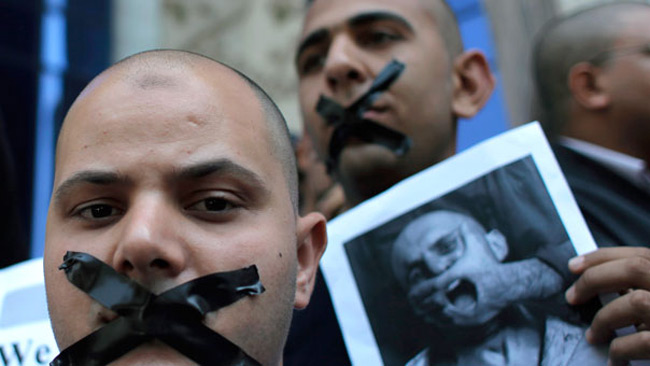 روزنامه نگاران مصری