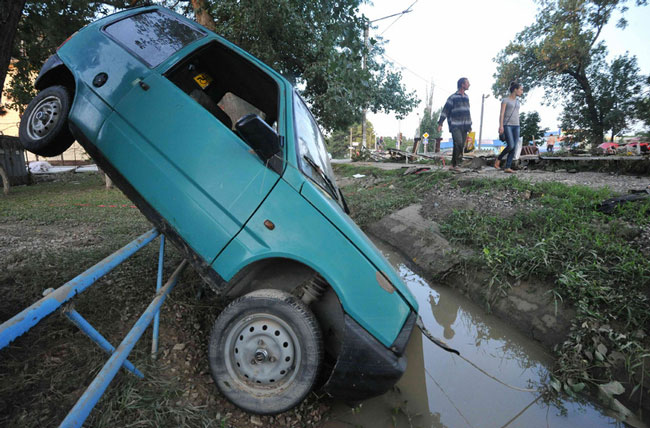 سیل در روسیه