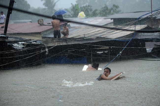 سیلاب در مانیل