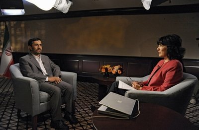 احمدی نژاد و کریستین امان پور