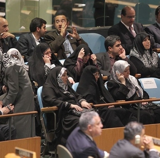 خانواده احمدی نژاد در نیویورک