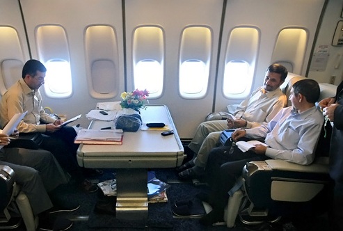 احمدی نژاد در راه نیویورک