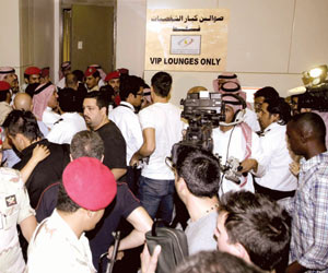 تصاویر استقبال سعودی ها از لیونل مسی