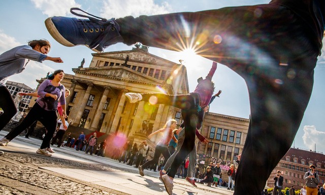 نمایش های خیابانی در برلین