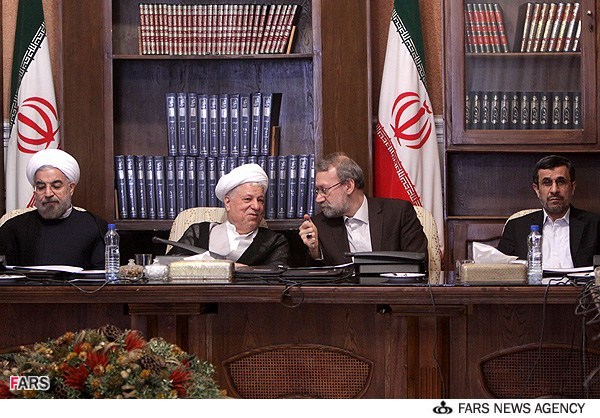 عکس: احمدی نژاد در جلسه مجمع تشخیص مصلحت