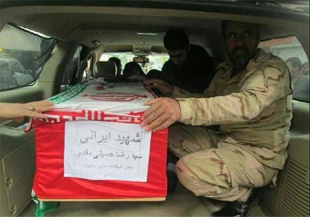 شهادت سردار سپاه در عراق (+عکس)