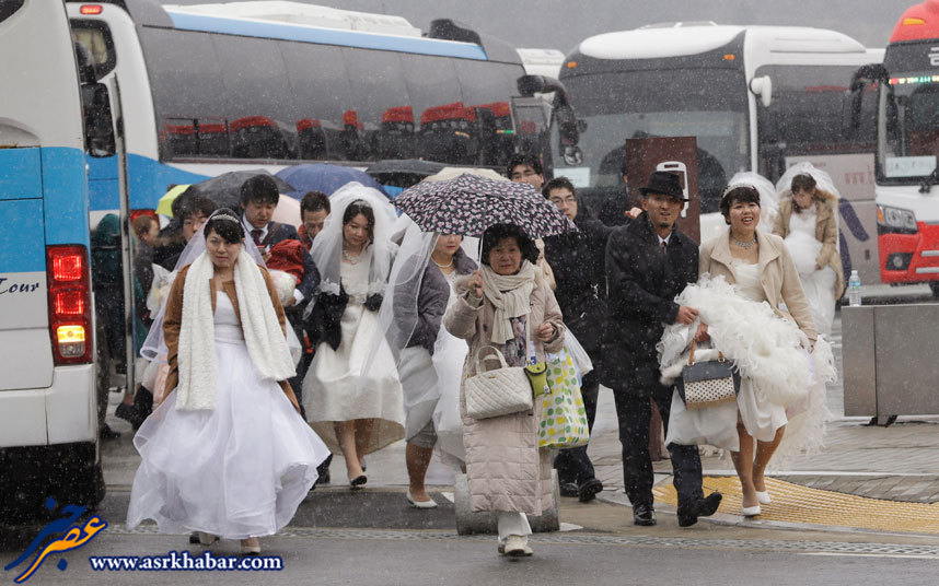ازدواج همزمان 3800 نفر در چین (عکس)