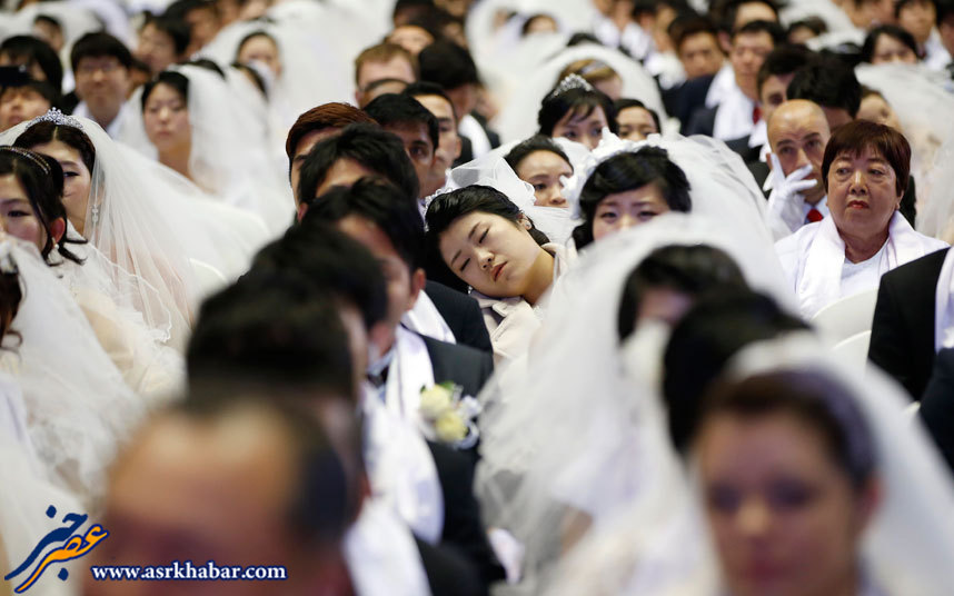 ازدواج همزمان 3800 نفر در چین (عکس)