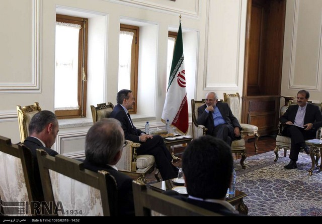 دیدار رییس کمیته صلیب سرخ جهانی با ظریف (عکس)