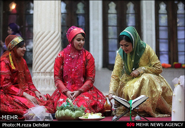 آیین عروسی اصیل شیراز (عکس)