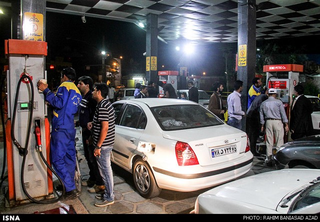 جایگاه‌های سوخت با نرخ جدید بنزین - کرمان (عکس)