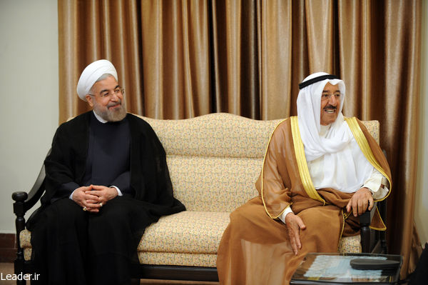 دیدار امیر کویت با رهبر انقلاب