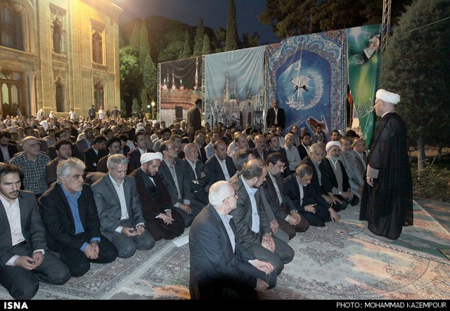 مراسم افطار در مجمع تشخیص مصلحت نظام (عکس)