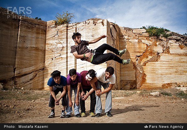 پارکور؛ هنر ورزشکاران در مازندران (عکس)