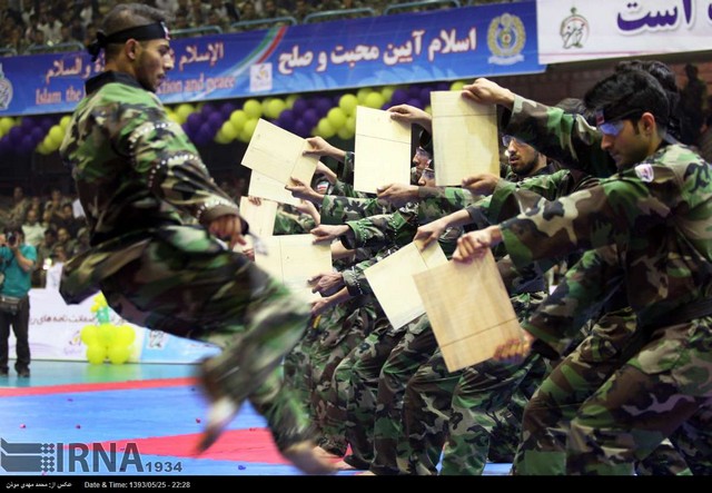 مسابقات تکواندوی نظامیان جهان در تهران (عکس)