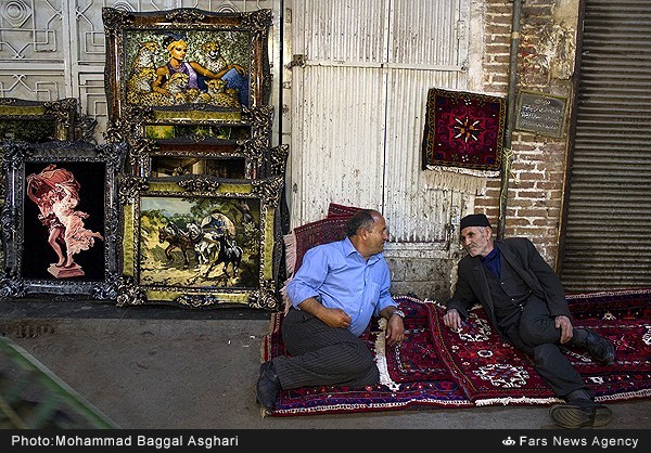 بازار سنتی فرش تبریز (عکس)