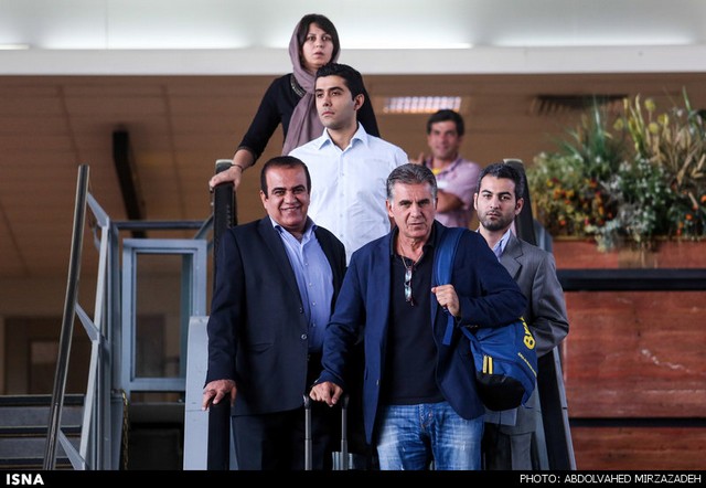 ورود کی روش به ایران برای امضای قرارداد (عکس)