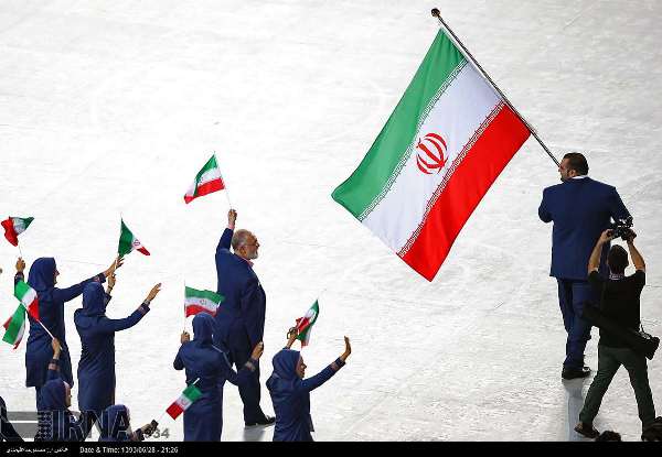 ایران در افتتاحیه اینچئون (عکس)