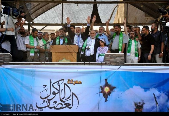 جشن پیروزی مقاومت در غزه (عکس)