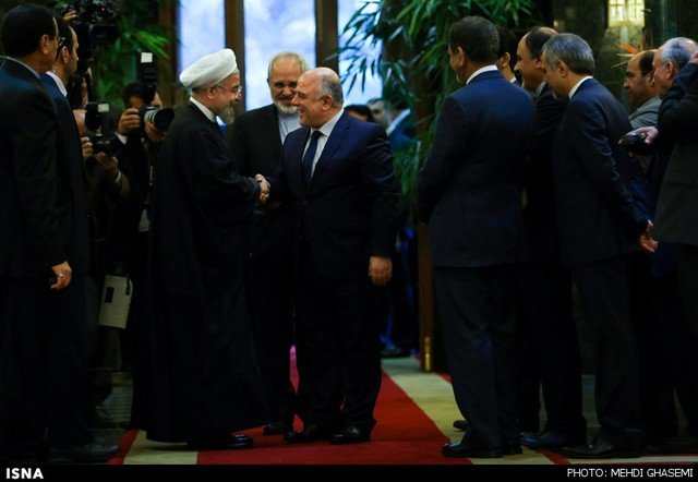 دیدار نخست وزیر عراق با روحانی (عکس)