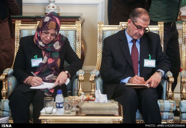 دیدار نخست وزیر عراق با رییس قوه قضاییه و رییس مجلس (عکس)